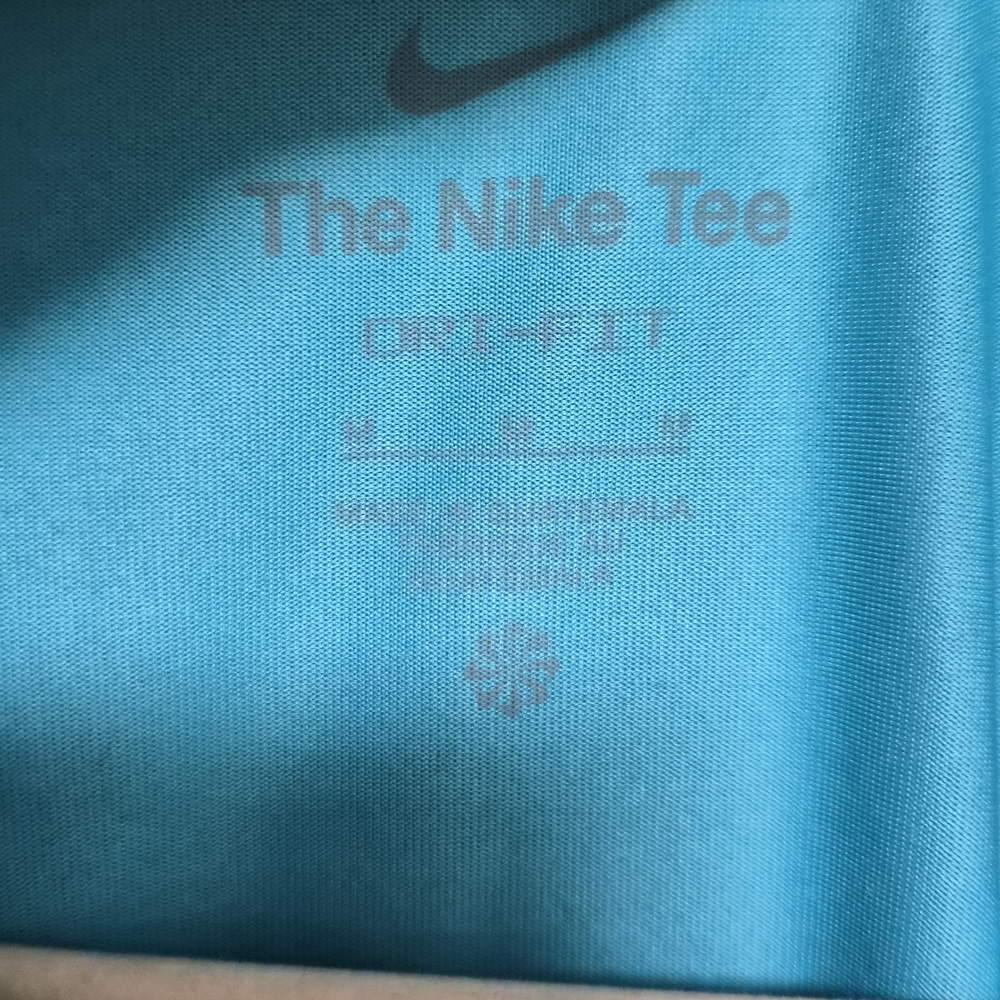 Nike Womens Aqua Blue Tank Top - Picture 2 of 5